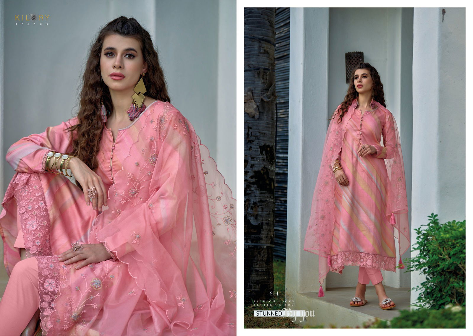 IZHAR 6 Kilory Trendz Fancy Wear Wholesale Cotton Dress Material Catalog